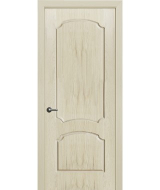 Дверь с ПВХ покрытием Натали ДГ (Ясень)
